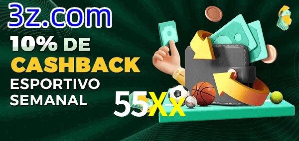 10% de bônus de cashback na 55Xx