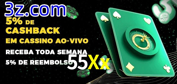 Promoções do cassino ao Vivo 55Xx